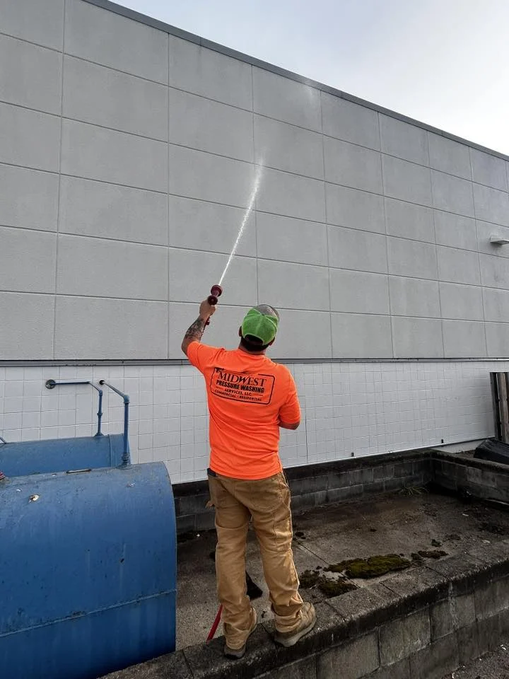 Nick owner of Midwest Pressure Washing